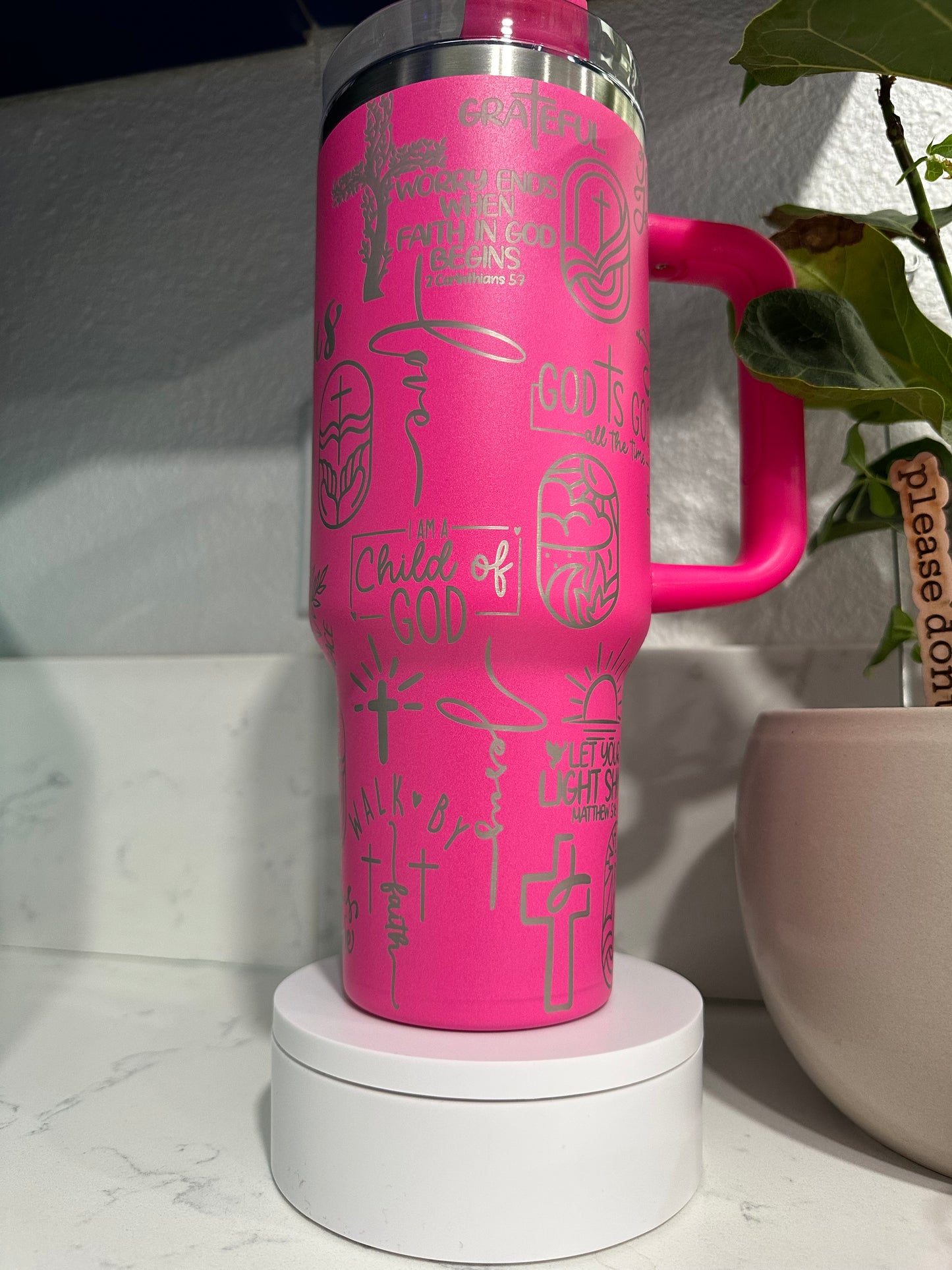 Saved By Grace Full Wrap 40 ounce Tumbler